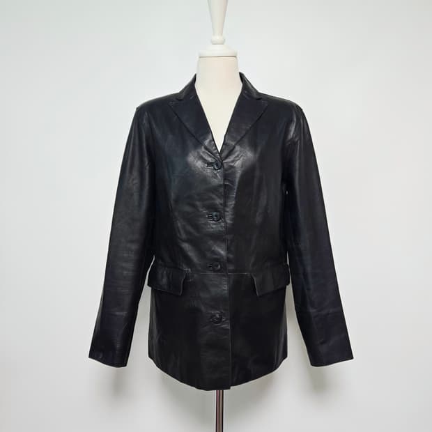 GAP 갭 소가죽 자켓 레더자켓 블레이저