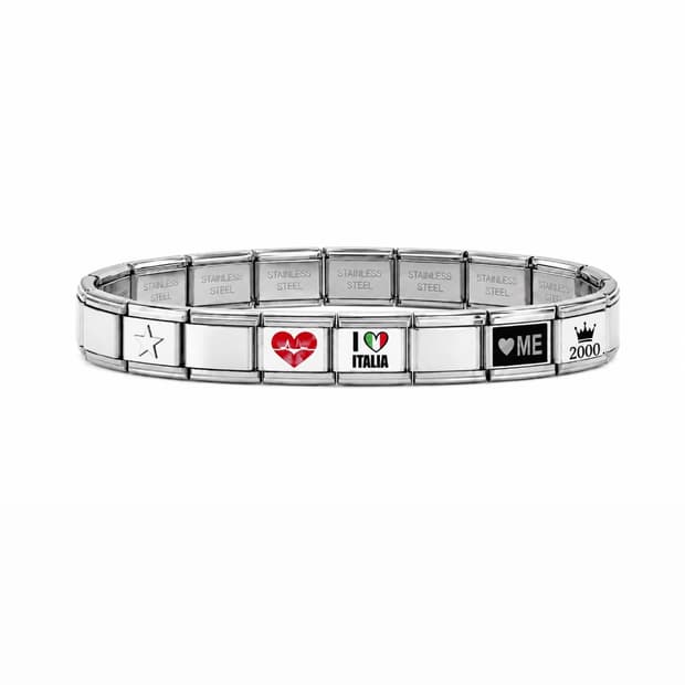 이탈리안참 팔찌 No.2 I love 2000