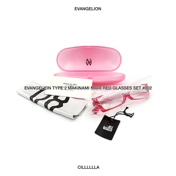 EVANGELION 에반게리온 마키나미 마리 안경 타입2 풀구성