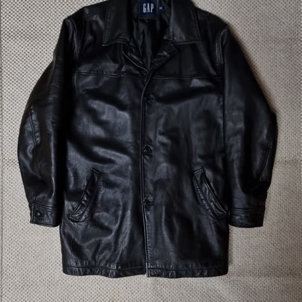 올드갭 올드 갭 gap 가죽 레더 카코트 M