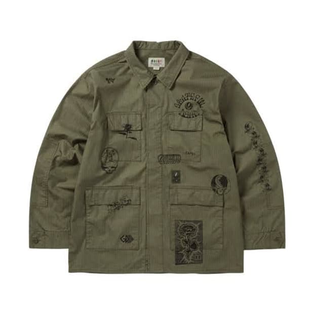 디스이즈네버댓 그레이트풀 데드 Iconography BDU Jacket