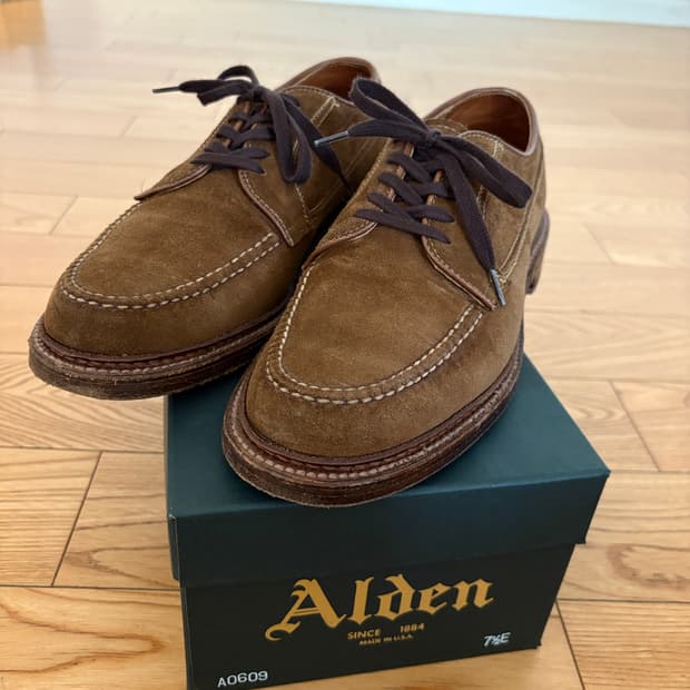 Alden sniff suede ranger mocc