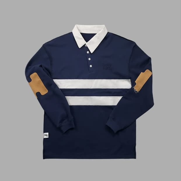 휴이 럭비티 Inside Out Rugby Tee Navy 01