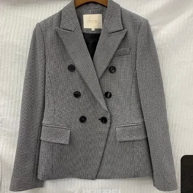 마쥬 체크 자켓 44, 55