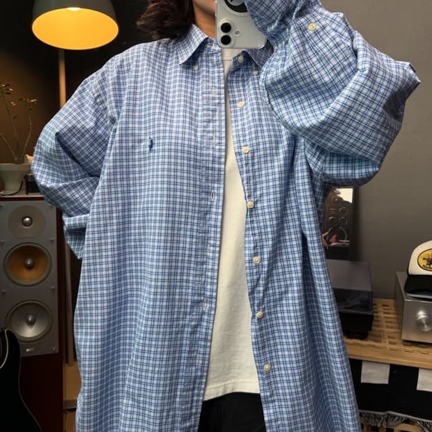 폴로 체크셔츠