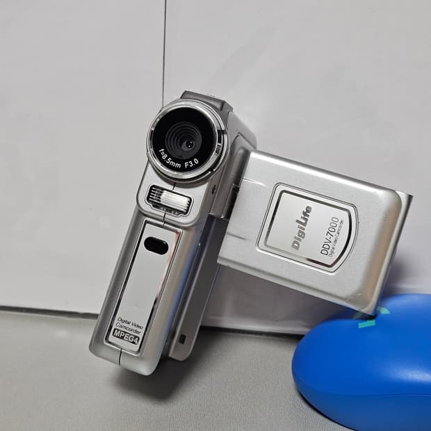 디지라이프 DDV-7000 핸디캠 빈티지 디카