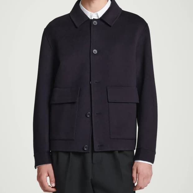 코스 더블페이스 울 자켓 M사이즈