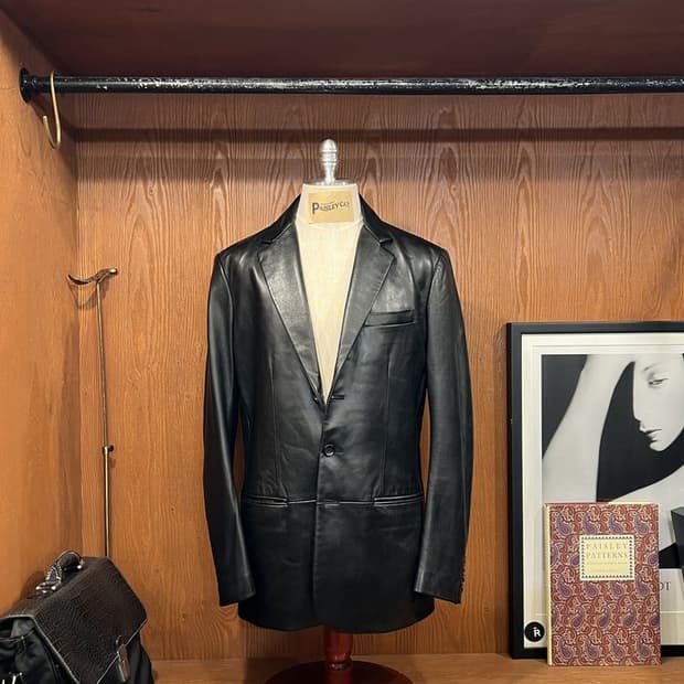 루포 카우하이드 레더 자켓