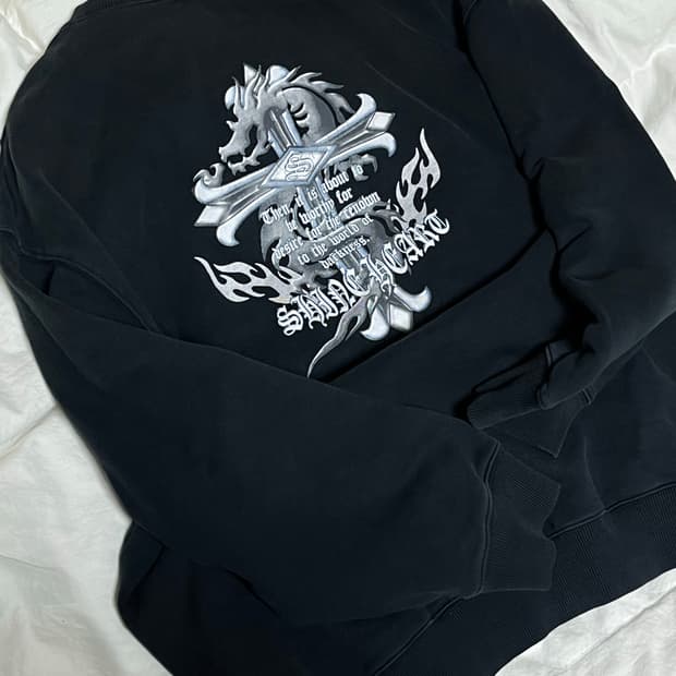 일본 빈티지 맨투맨