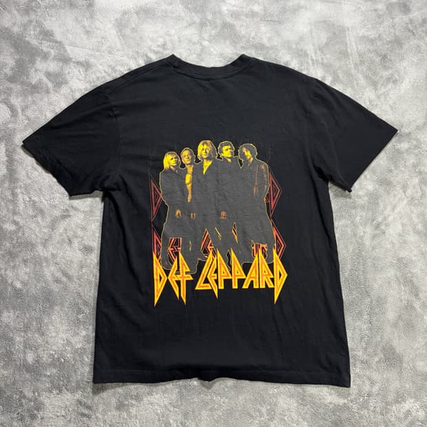 Def Leppard 데프레파드 밴드 티셔츠