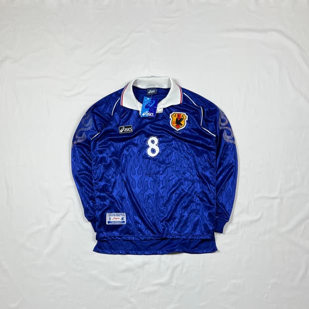 90‘s 아식스 98 월드컵 재팬 나카타 풋볼져지 축구유니폼