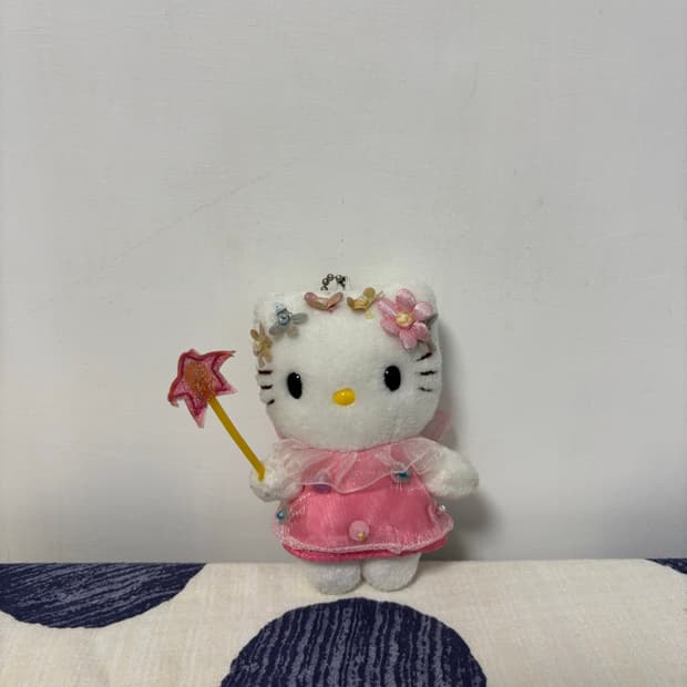 고전 산리오 페어리 키티 인형 키링