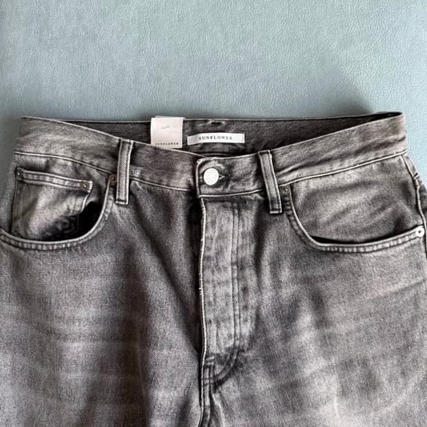 [32] 썬플라워 트위스트 데님 그레이