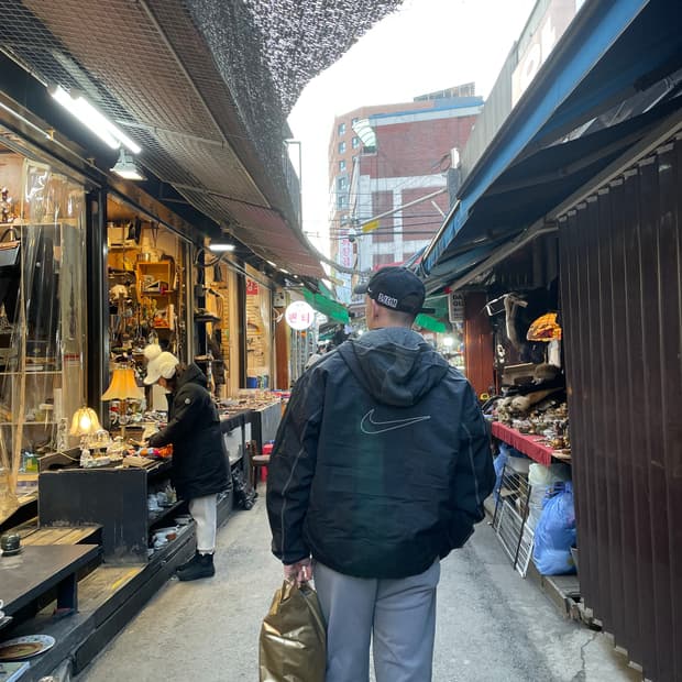 나이키 빈티지 바람막이 자켓