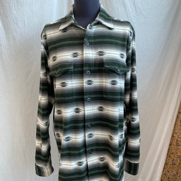 UNIQLO 에스닉 플리스 셔츠(MEN M)