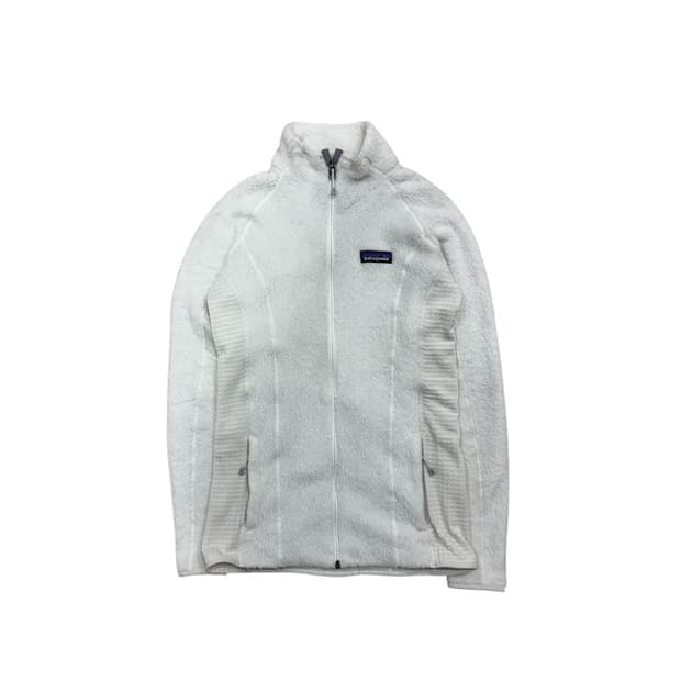 파타고니아 플리스 후리스 자켓 화이트