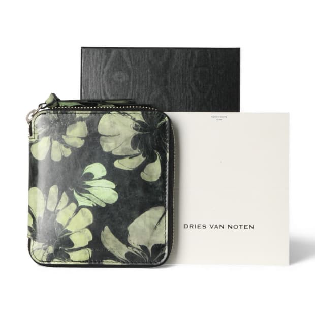 드리스 반 노튼 25SS 지갑 SUMINAGASHI FLOWER