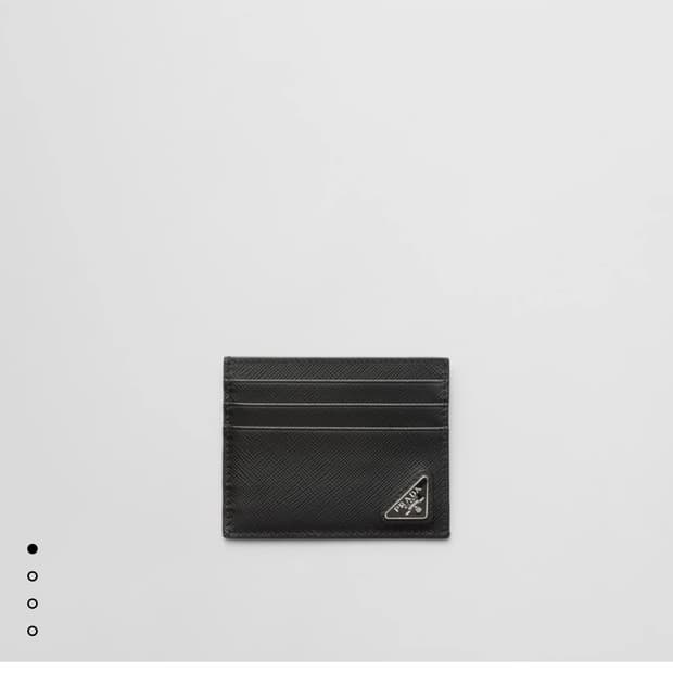 프라다 카드지갑(새상품, 풀구성)