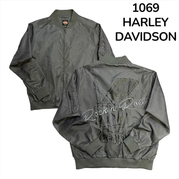 할리데이비슨 락앤롤 딥그레이자켓 XL