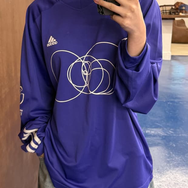 Adidas 아디다스 2002년도 한일 월드컵 퍼플 져지