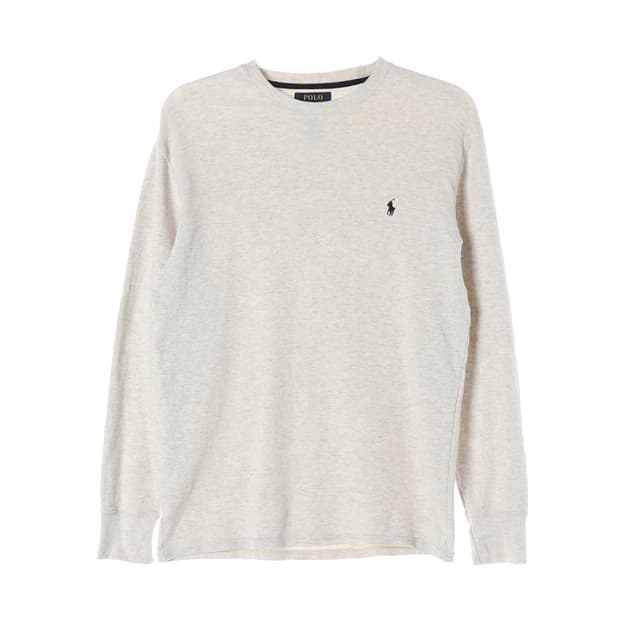 폴로 랄프 로렌 와플 롱슬리브 M