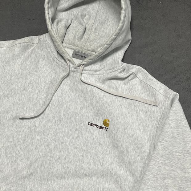 칼하트 wip 윕 후드티 백염 애쉬 그레이