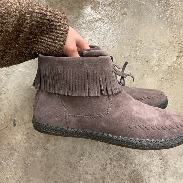 UGG 스웨이드 부츠