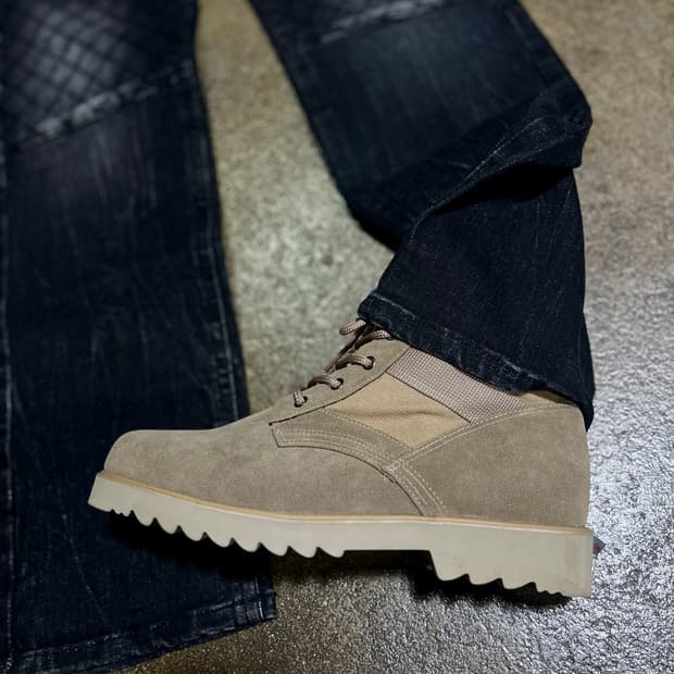 반목 스웨이드 워커 