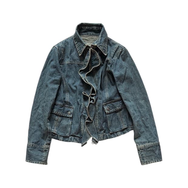 Jpn Frill Denim Jacket