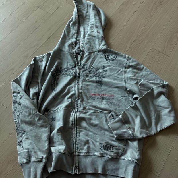 THEVINYLHOUSE 후드집업