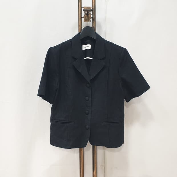 로렌하이 린넨 반팔 자켓 S