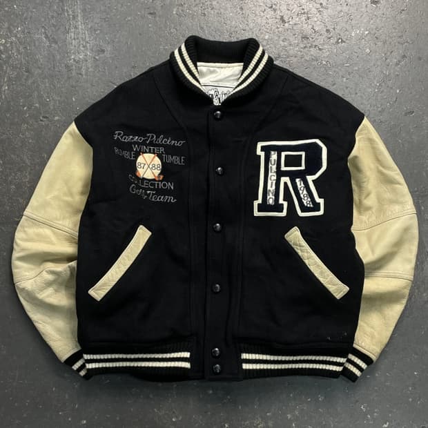 100 Rozzo Pulcino 바시티 자켓