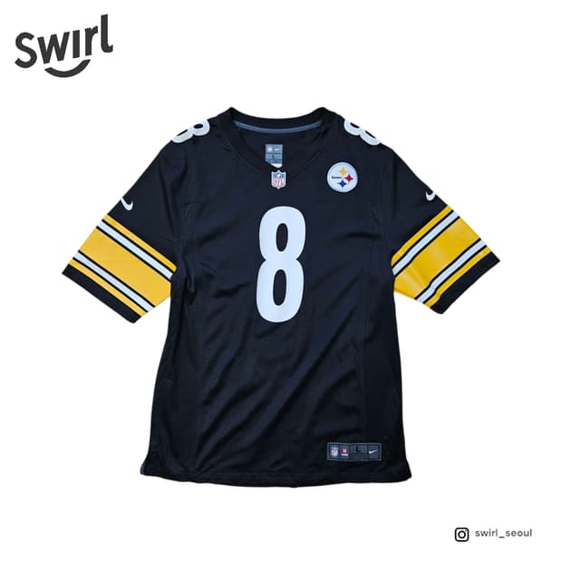 NFL nike 피츠버그 스틸러스 8 반팔 져지