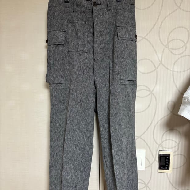 하버색 솔트앤페퍼 밀리터리 팬츠