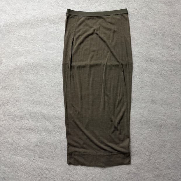 릭오웬스 롱스커트