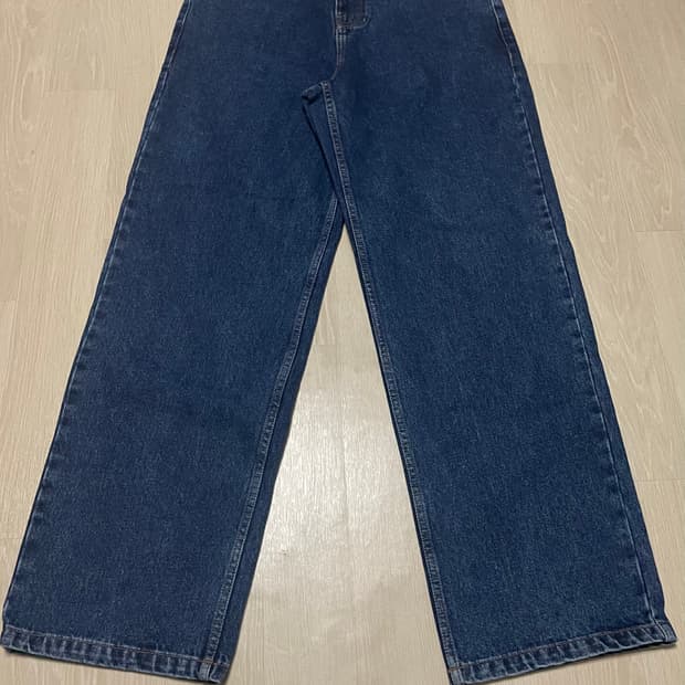 EENK  와이드 데님 팬츠 