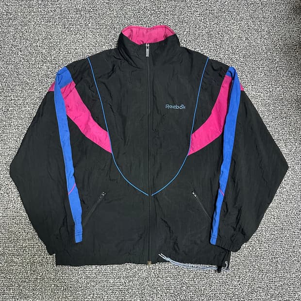 (L추천) 리복 올드스쿨 바람막이 자켓