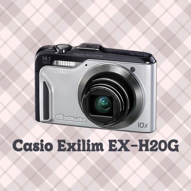 [*민트급 풀박⚡️] 카시오 엑슬림 EX-H20G 빈티지 디지털 카메라