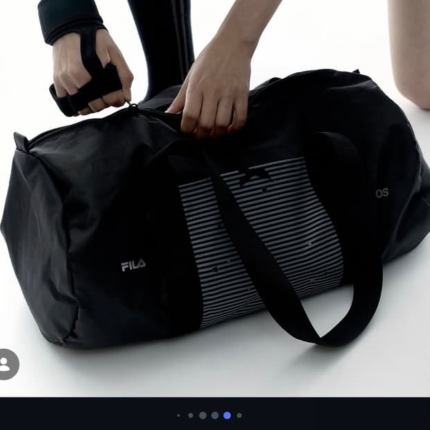 휠라 X 오호스 콜라보 더플백 구해요