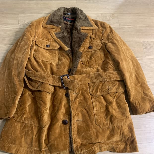 M)Mcgregor 맥그리거 코듀로이 벨트 자켓