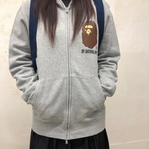 무난)) 베이프 투웨이 후드 집업