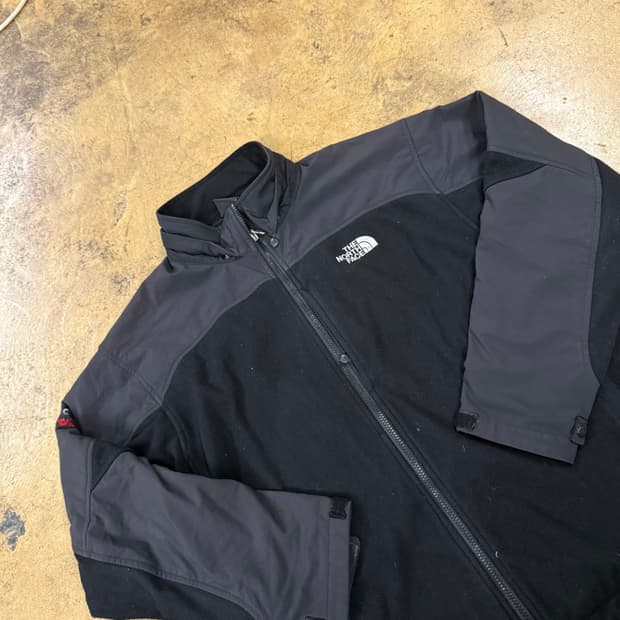[정품/2XL] 노스페이스 플리스 자켓 블랙 b12