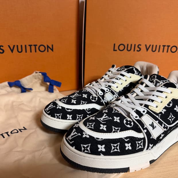 루이비통 모노그램 벨벳 트레이너 9size