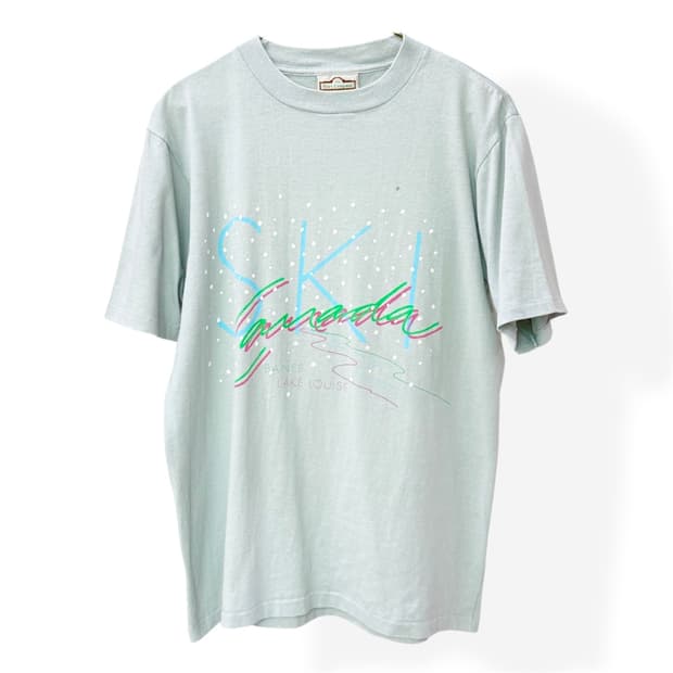 90s 스키 캐나다 빈티지 싱글스티치 티셔츠