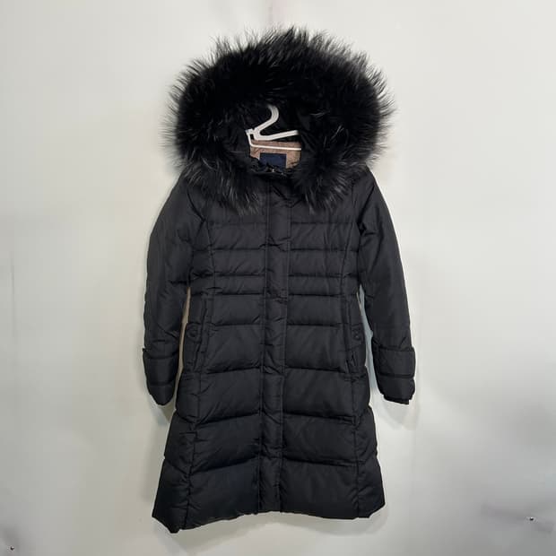 빈폴 여성 구스다운 롱패딩 90 