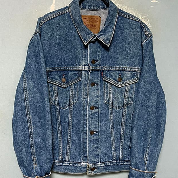 리바이스 90's 70506-0217 데님자켓 USA 춘추 L 100