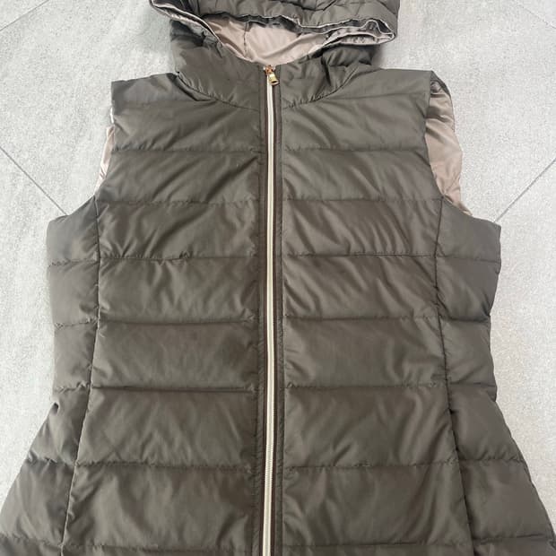 페델리 패딩조끼 브라운 44