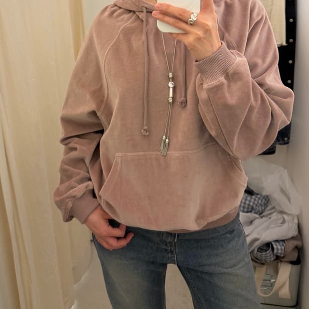 Baserange rim raglan hoodie