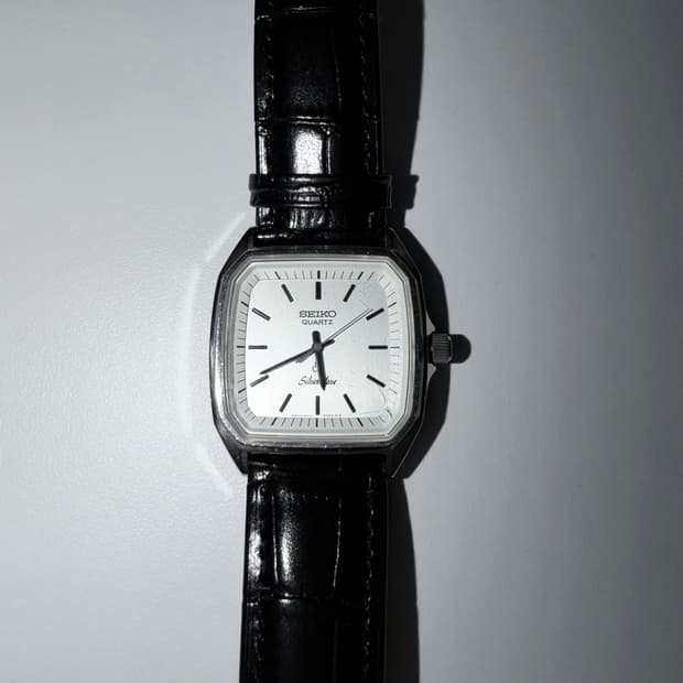 세이코 빈티지 실버웨이브 탱크옥타곤 (고장)