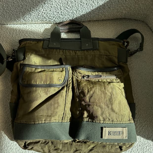 캠프 빈티지 토트백, 아메카지 가방 팝니다